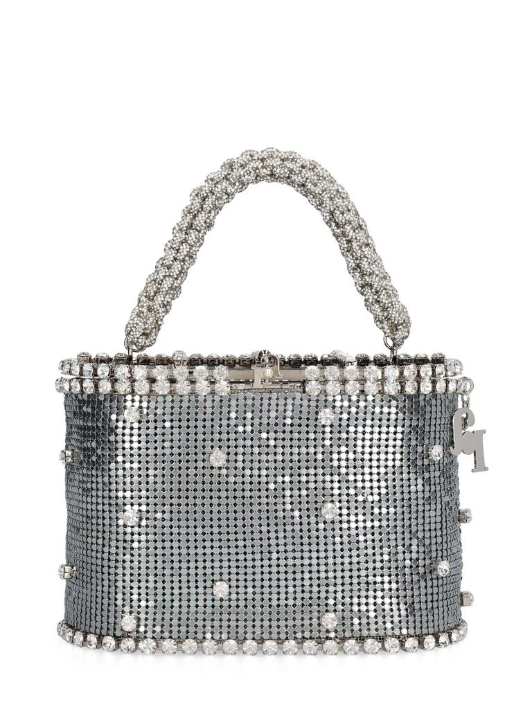 ROSANTICA Holli Metal Top Handle Bag 1