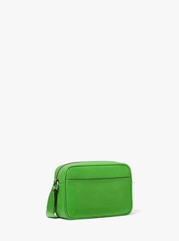 Michael Kors Jet Set Leather Medium Crossbody Bag with Case for Apple Airpods Pro® 3