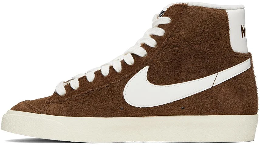 NIKE Brown Blazer Mid '77 Vintage Sneakers 3