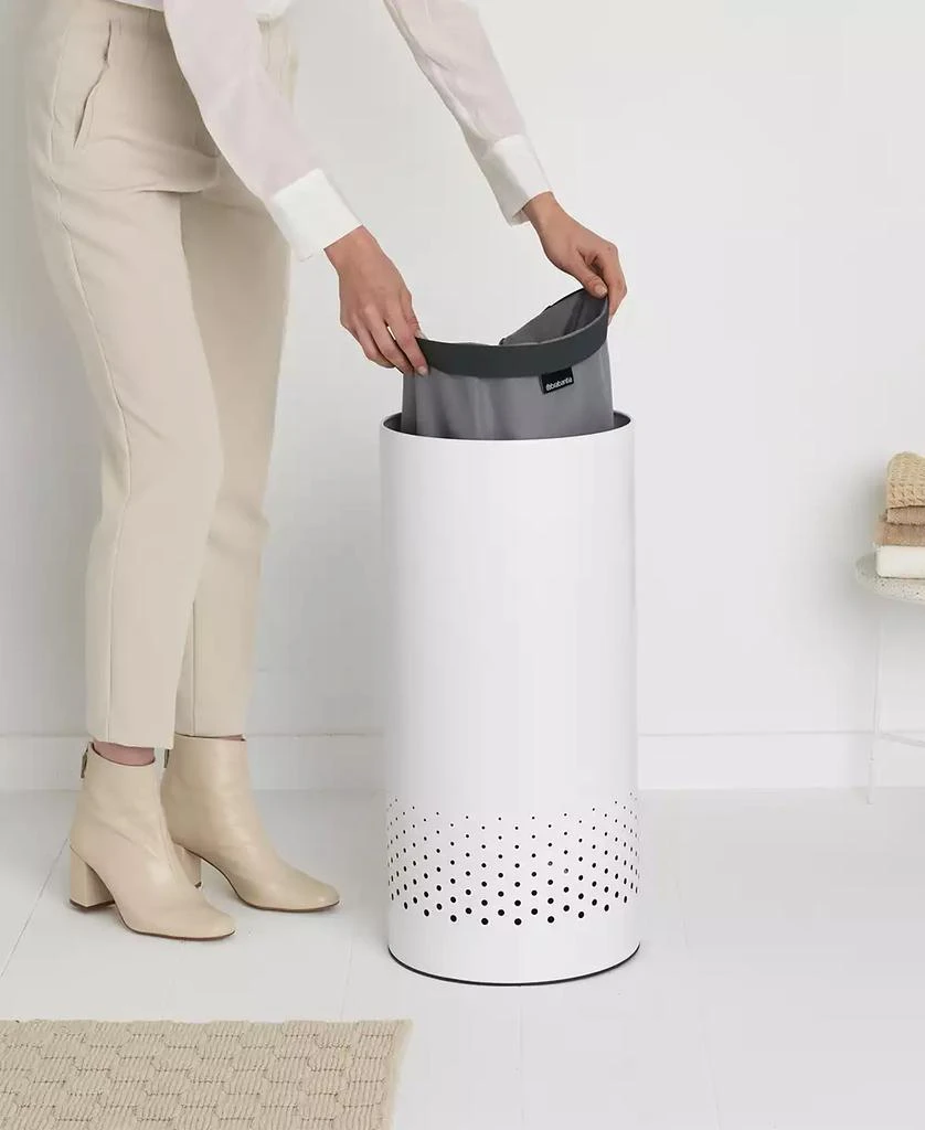 Brabantia 9.2-Gallon Laundry Hamper with Lid 3