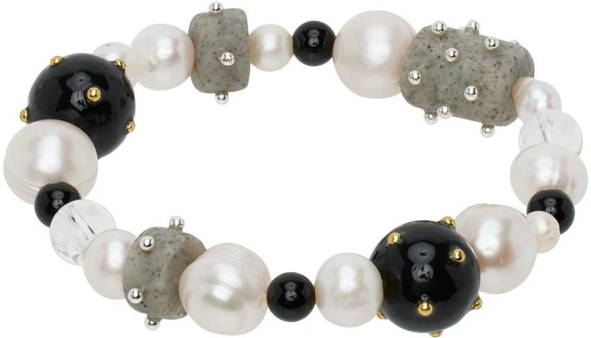 Eliou White & Black Sebs Bracelet 1