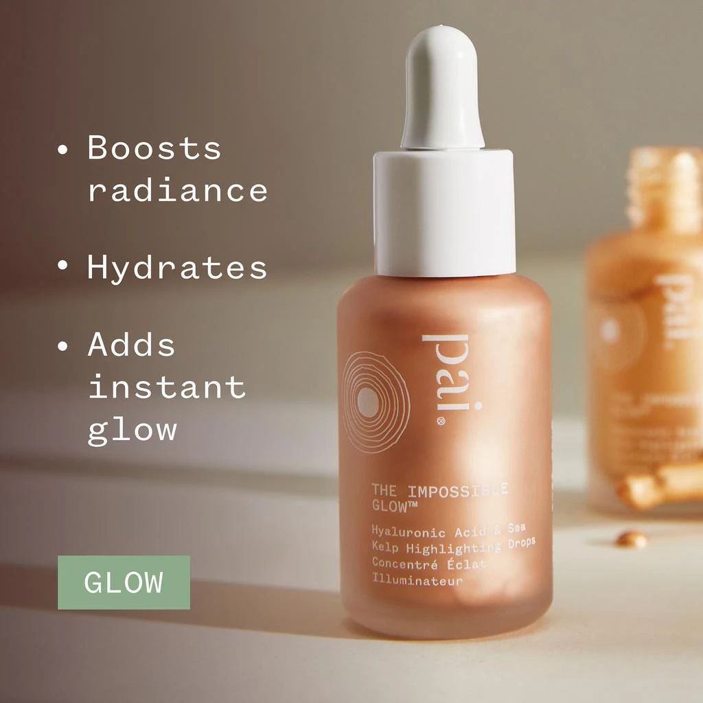 Pai Pai Skincare The Impossible Glow Hyaluronic Acid and Sea Kelp - Rose Gold 30ml 6