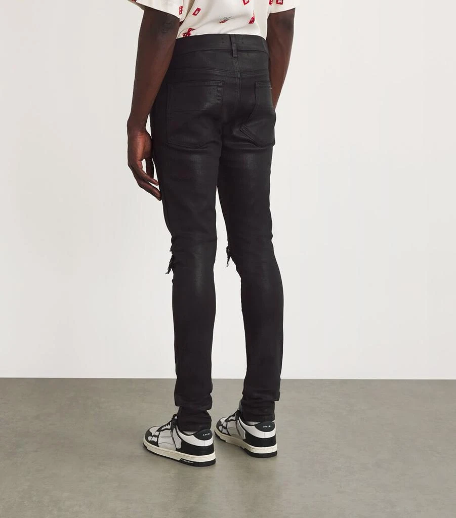 AMIRI Waxed MX1 Skinny Jeans 4