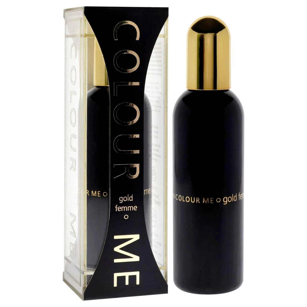Milton Lloyd Colour Me Femme Gold by Milton-Lloyd for Women - 3.4 oz EDP Spray 3