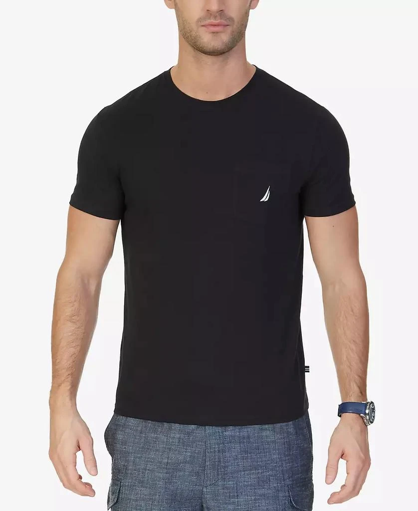 Nautica Men's Classic-Fit Solid Crew Neck Pocket T-Shirt 1