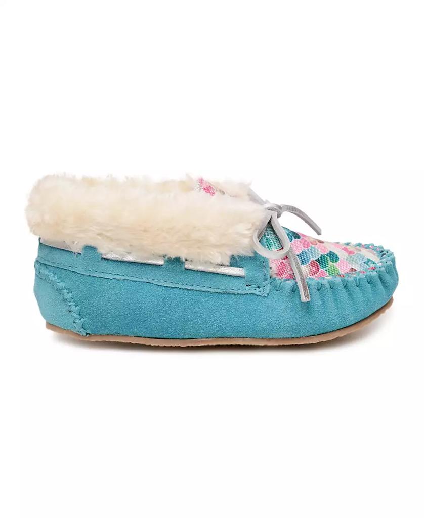 Minnetonka Little and Big Girls Charley Moccasin Slippers