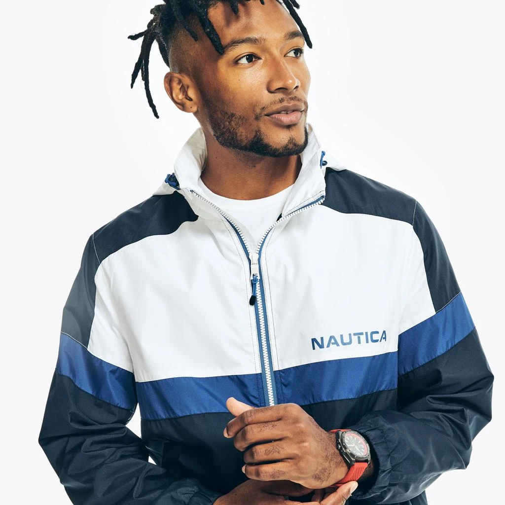 Nautica Mens Lightweight Colorblock Jacket 2