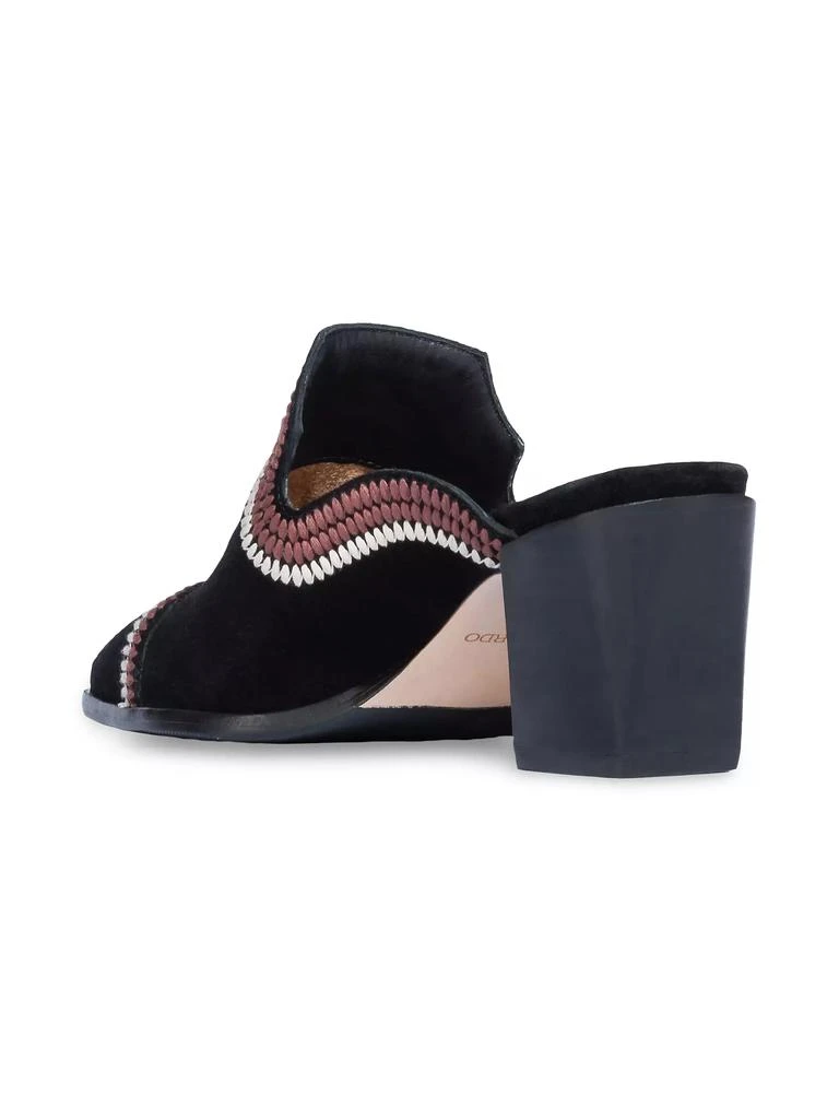 Bernardo Brooklyn Embroidered Mules 6