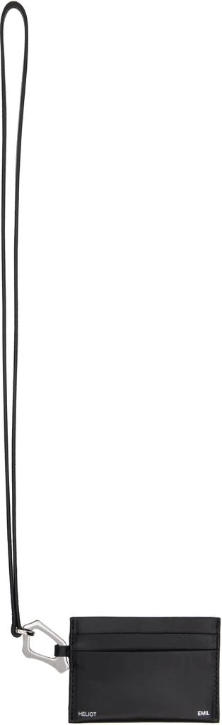 Heliot Emil Black Redini Card Holder