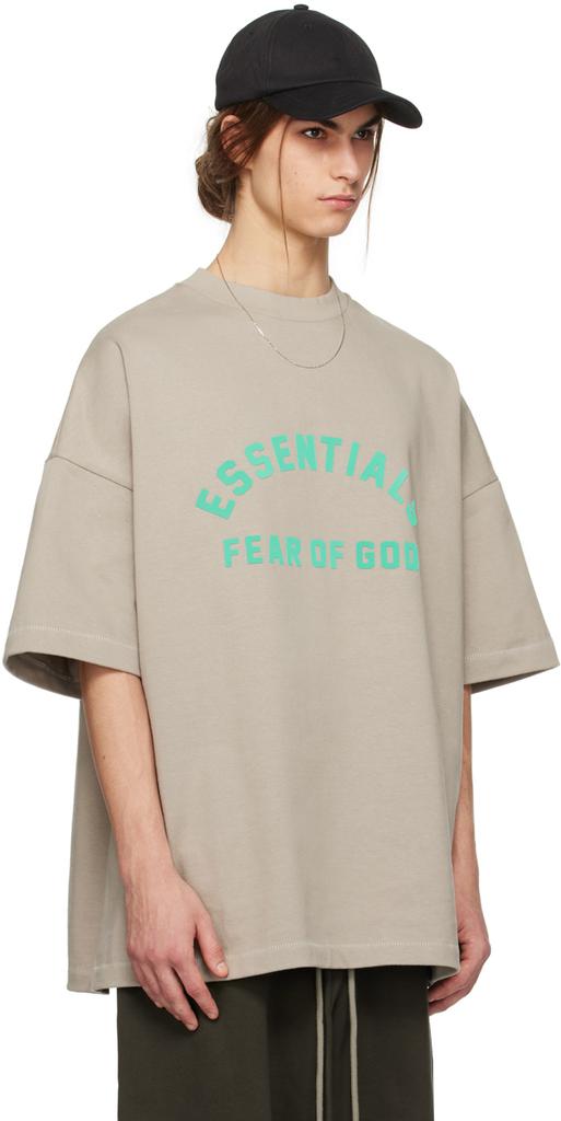 Essentials Gray Crewneck T-Shirt