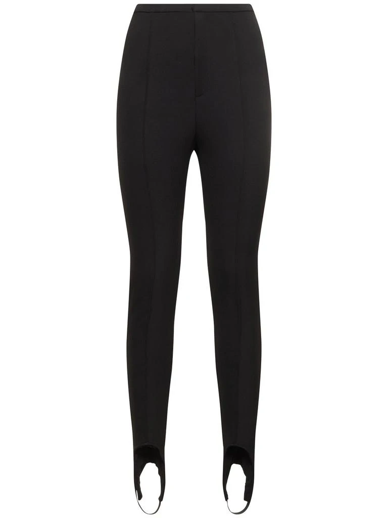 PHILOSOPHY di LORENZO SERAFINI Stretch Jersey Skinny Pants W/ Stirrups 1