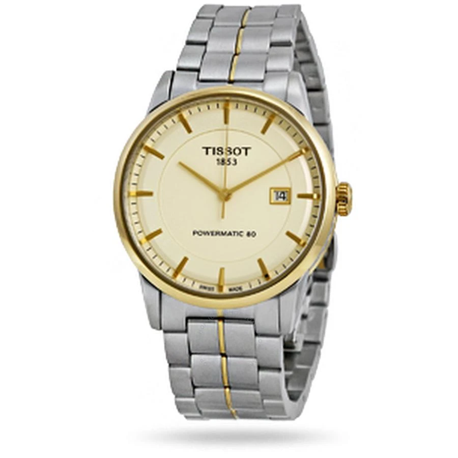 Tissot Powermatic 80 Ivory Dial Men's Watch T0864072226100 1