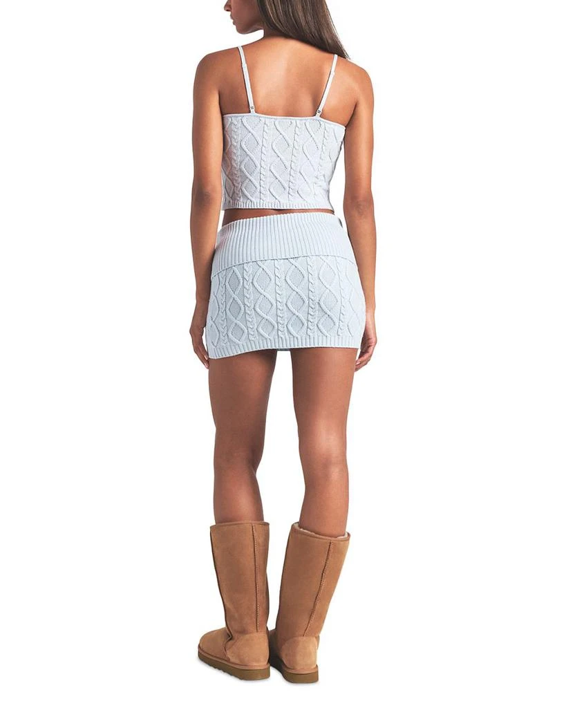 SKIMS Snow Bunny Cable Knit Tank 2