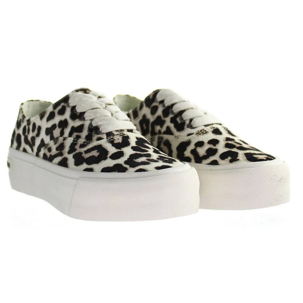 SeaVees Women's Legend Platform Mulholland Sneaker In Snow Leopard White 2