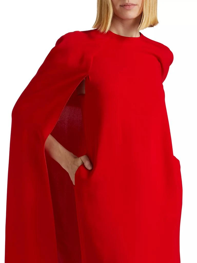 Stella McCartney Knee-Length Cape Dress 6