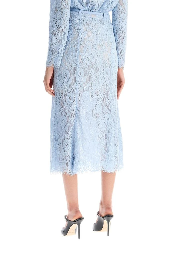 Self Portrait lace midi skirt in seven 3