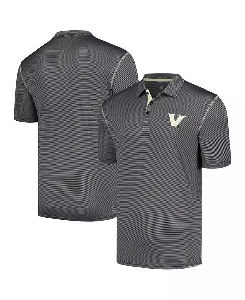 Colosseum Men's Black Vanderbilt Commodores Cameron Polo 1