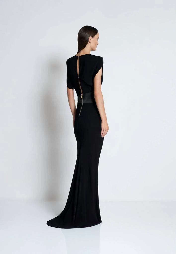zhivago black dress Gold Lace Beaded Black Chiffon Short Homecoming Prom Dresses, Affordab   SposaDresses