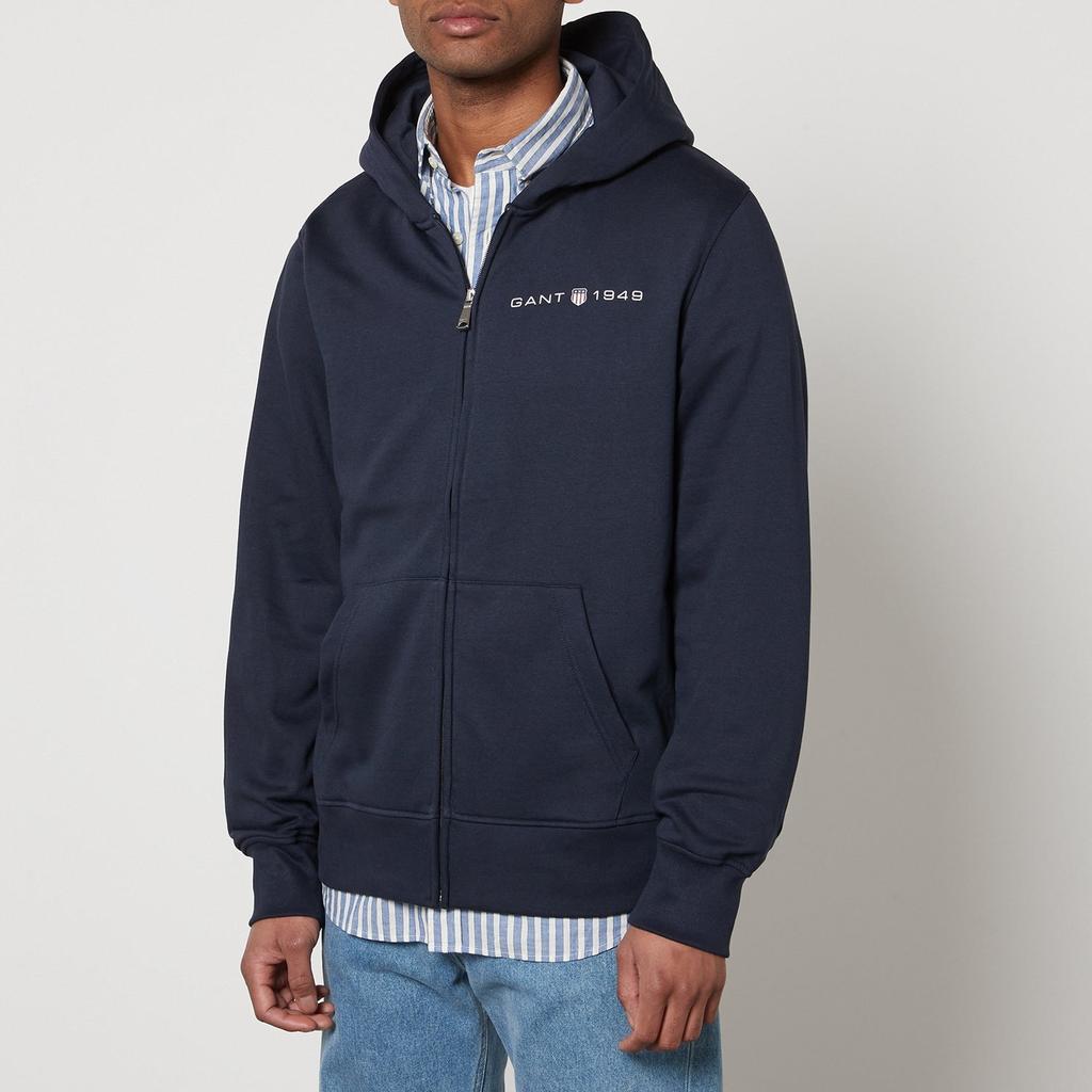 GANT GANT Full Zip Cotton-Blend Hoodie