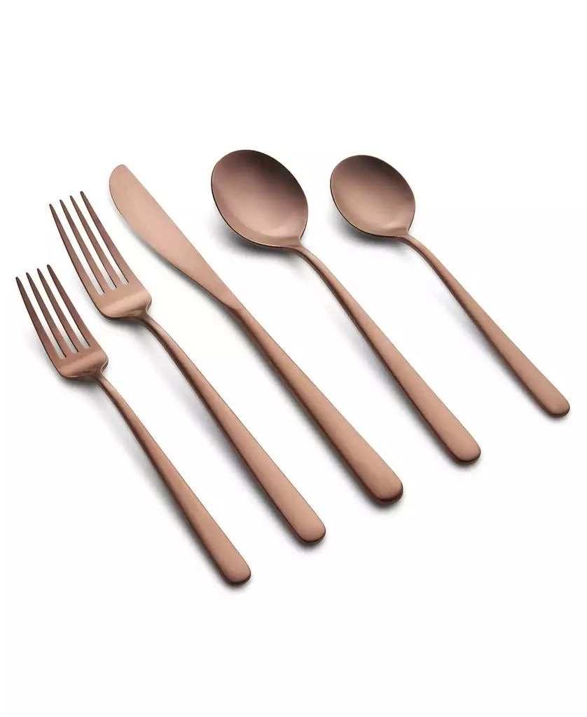 Cambridge Silversmiths Lorenn Satin 20-Piece Flatware Set 1