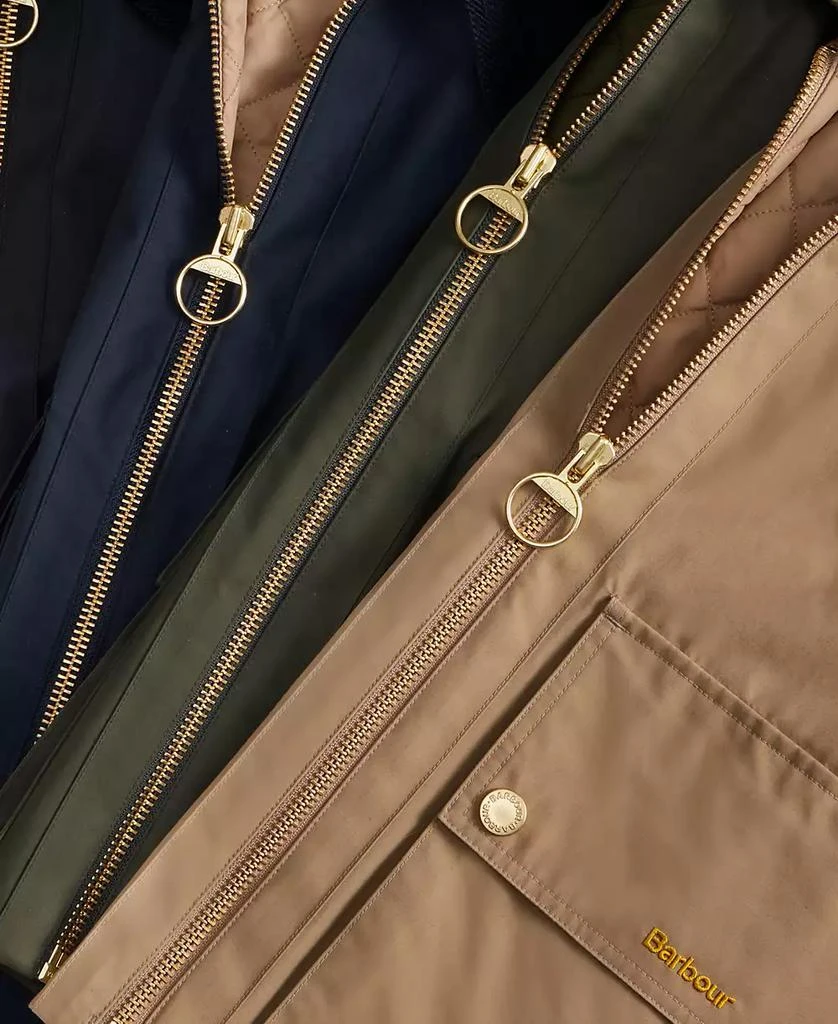 Barbour Women's Nora Oversized-Collar Utility Jacket, Exclusively at Macy's 8