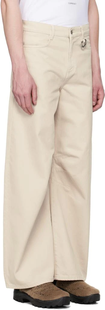 Heliot Emil Beige Loam Denim Jeans 2