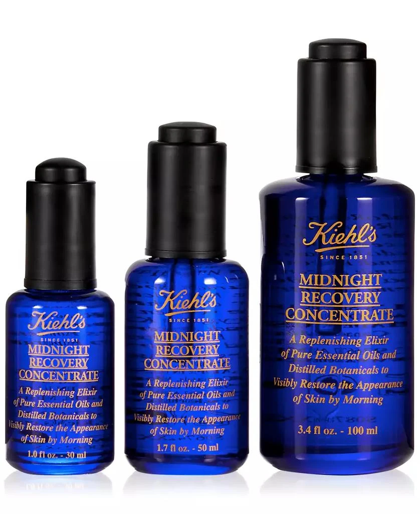 Kiehl's Since 1851 Midnight Recovery Concentrate Moisturizing Face Oil, 3.4-oz. 10