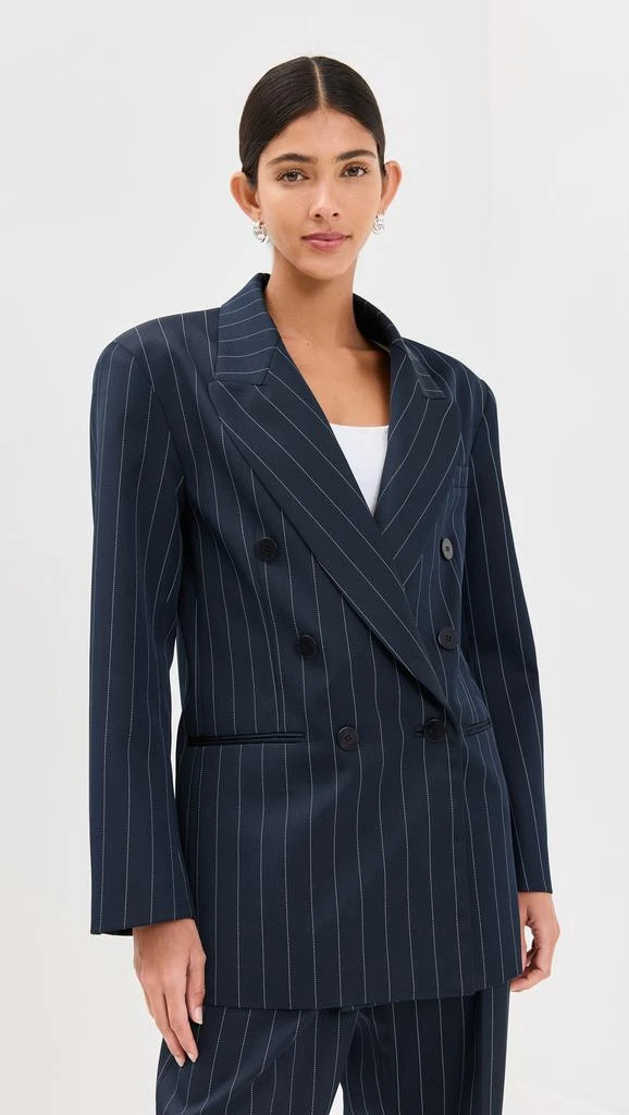 LaQuan Smith Oversized Boyfriend Blazer 6