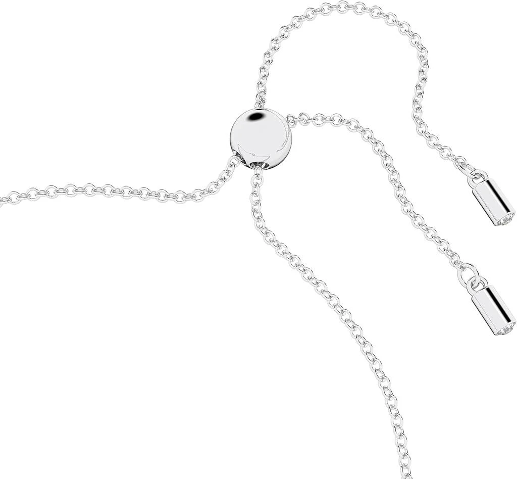 Swarovski Infinity 5524421 Zirconia Hyperbola Heart Pendant Silver Bracelet 2