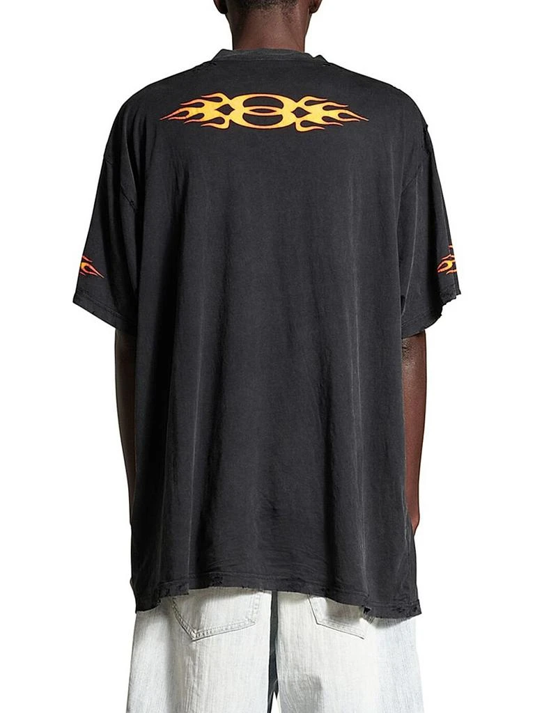 Balenciaga Burning Unity Oversized T-Shirt 5