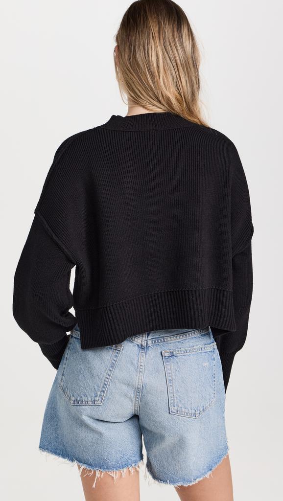 Free People Easy Street Crop Pullover Sweater