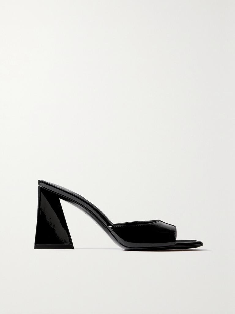 The Attico devon mules in patent leather - Slippers