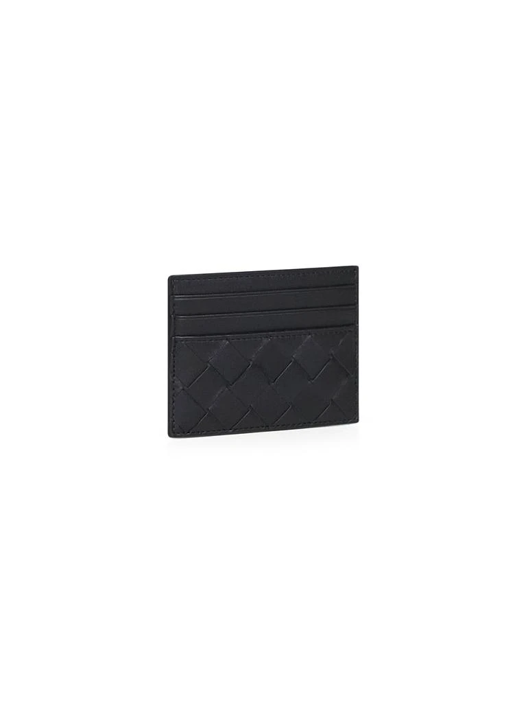 Bottega Veneta BOTTEGA VENETA | Black Intrecciato credit card case | Man | PZ 3