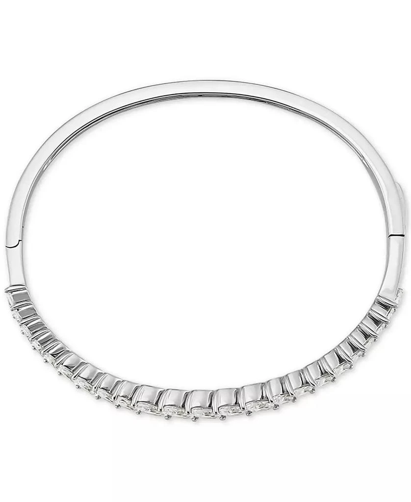 Arabella Cubic Zirconia Bangle Bracelet in Sterling Silver 5
