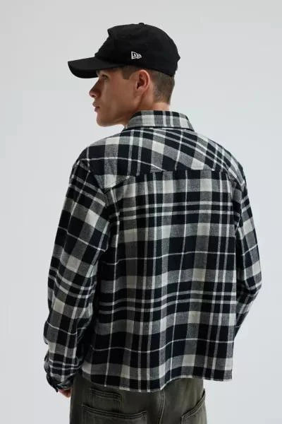 BDG BDG Cropped Plaid Flannel Shirt 2