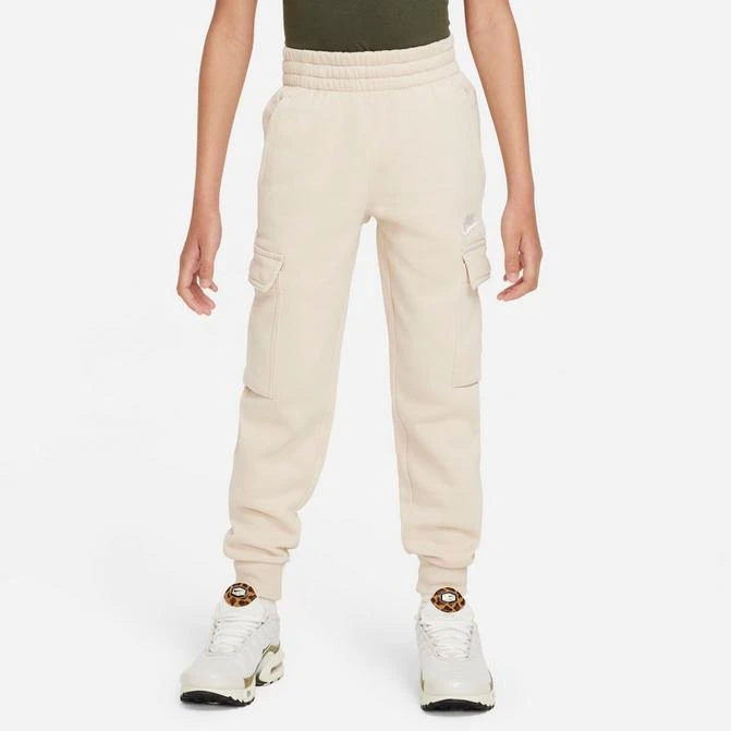 NIKE Kids' Nike Sportswear Club Fleece Cargo Jogger Pants 1