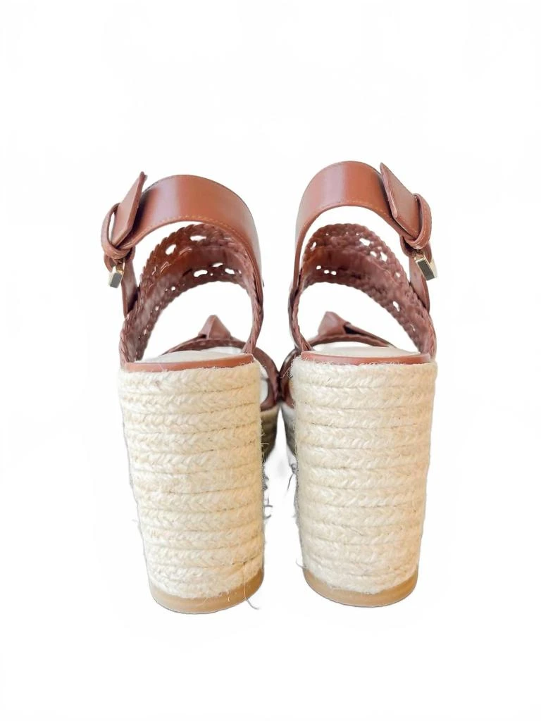 Alexandre Birman Women's Clarita Tresse Wedge In Chocolate Fondue 3