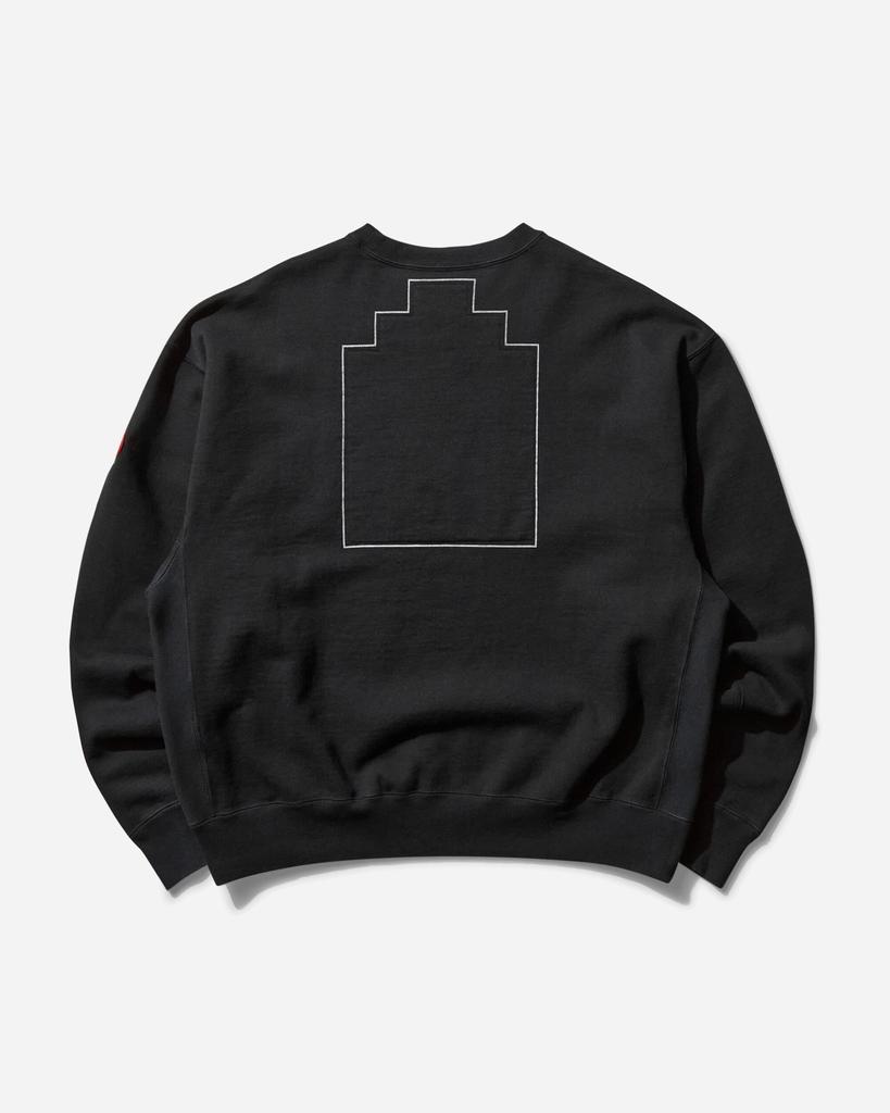 Cav Empt Men's Washed FK Hyperferma Crewneck Sweatshirt Black