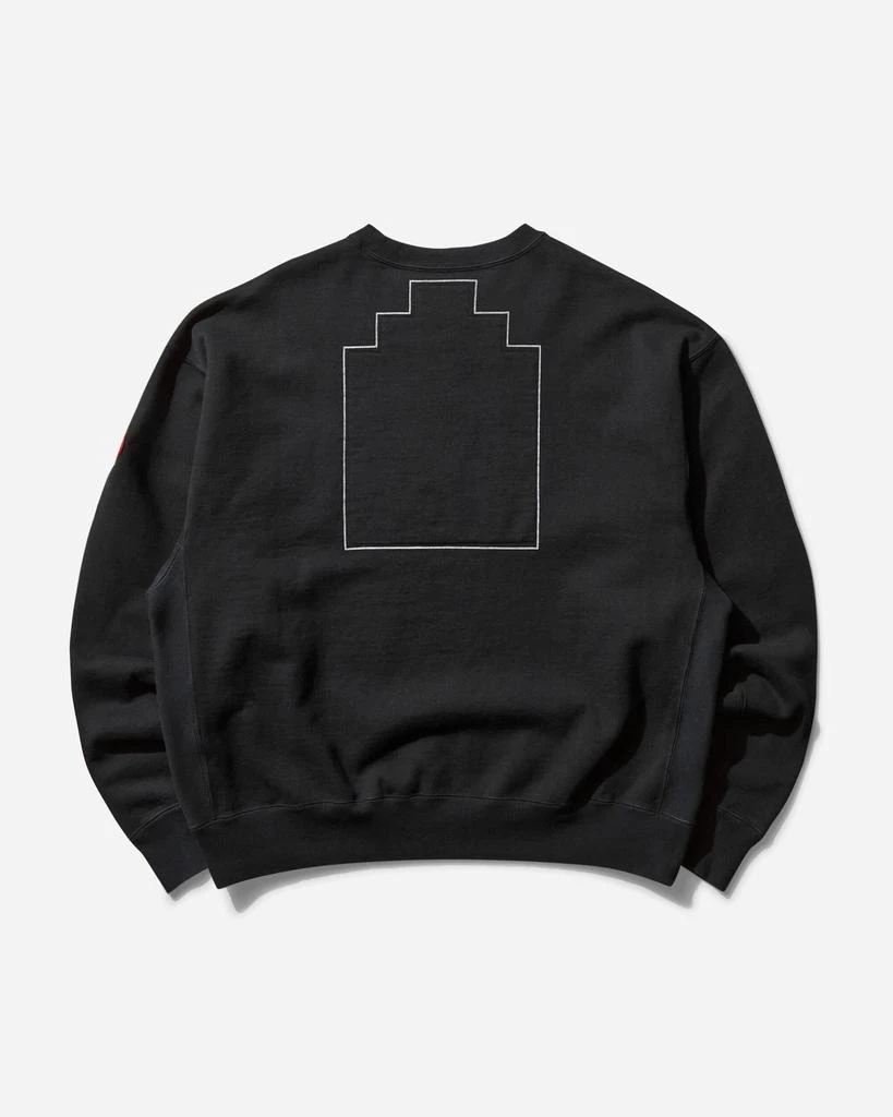 Cav Empt Men's Washed FK Hyperferma Crewneck Sweatshirt Black 2
