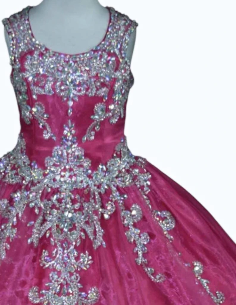 Little Rosie Little Rosie - Girl
s Long Pageant Dress 2