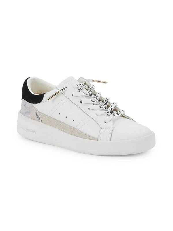 Vintage Havana ​Janay Calf Hair-Trim Low-top Sneakers 2