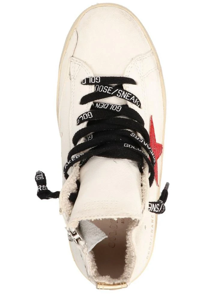 Golden Goose Kids Golden Goose Kids Star Patch Lace-Up Sneakers 4