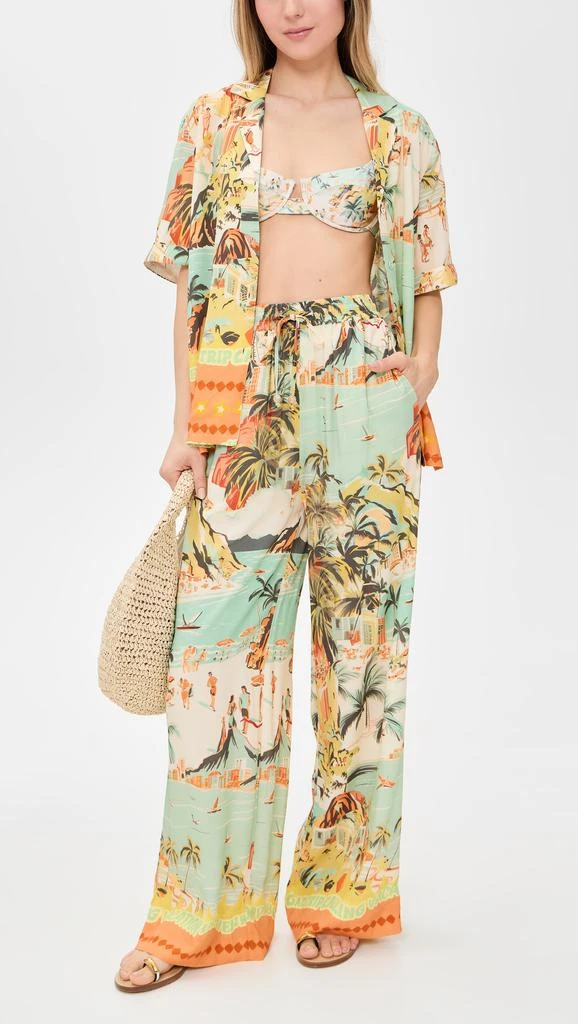MINKPINK Vacanza High Bikini Pant Bottoms 4