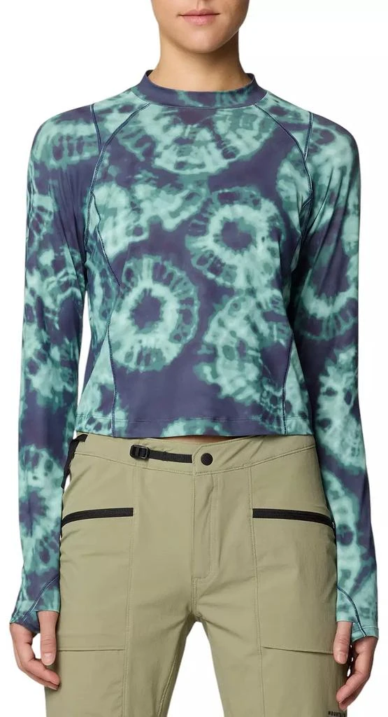 Mountain Hardwear Mountain Hardwear Women's Crater Lake Long Sleeve Crop Shirt 1
