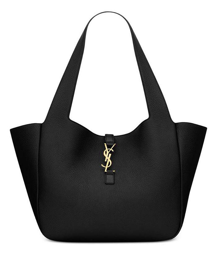 Saint Laurent Le 5 À 7 Bea Tote in Grained Leather