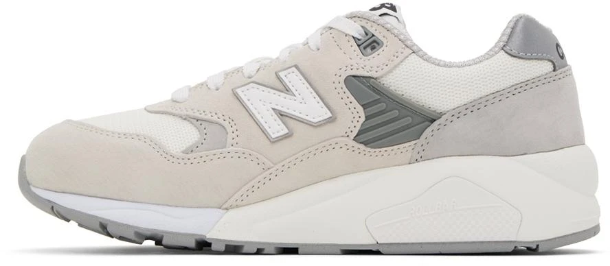 Comme des Garcons Beige & Gray New Balance Edition 580 Sneakers 3