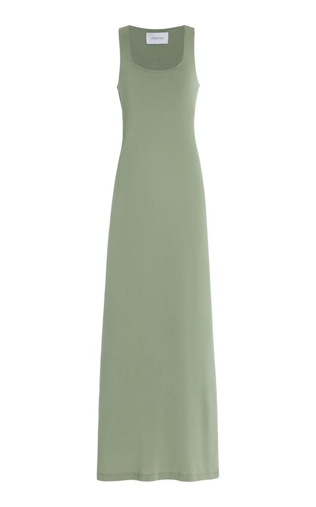 Anemos Anemos - The Hume Jersey Maxi Tank Dress - Green - XL - Moda Operandi