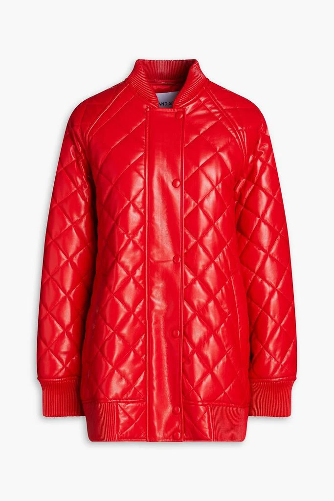 STAND STUDIO Estelle oversized quilted jacket 1
