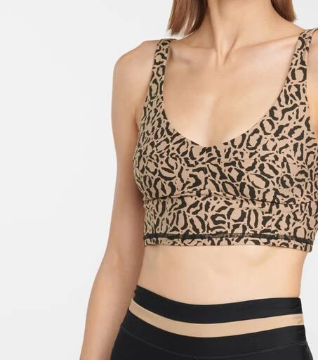 The Upside Candice leopard-print sports bra 4