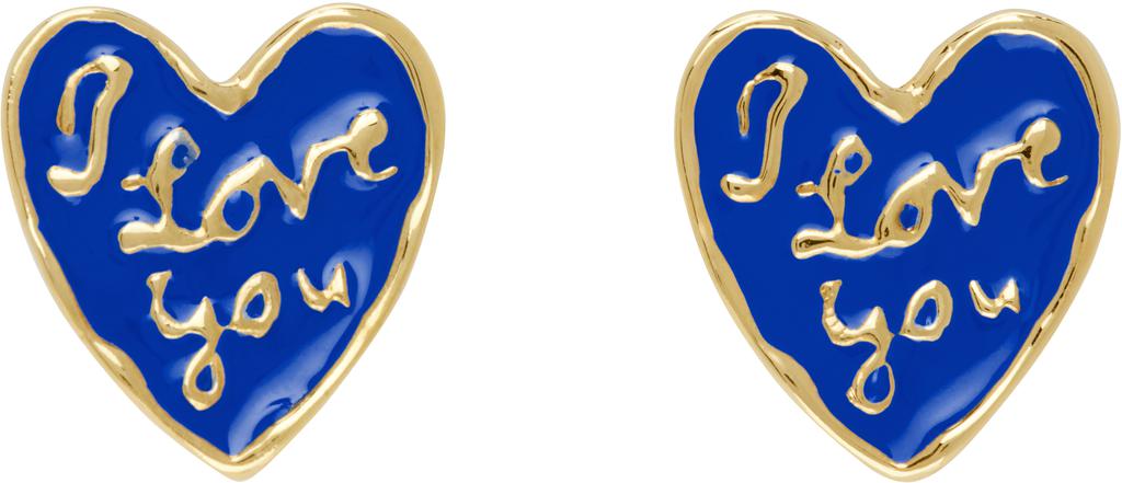CHOPOVA LOWENA Gold Lovers Earrings